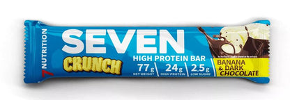 7NUTRITION SEVEN CRUNCH HIGH PROTEIN BAR 12x77g - trainings-booster.de