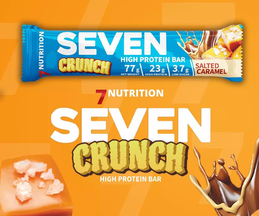 7NUTRITION SEVEN CRUNCH HIGH PROTEIN BAR 77g - trainings-booster.de