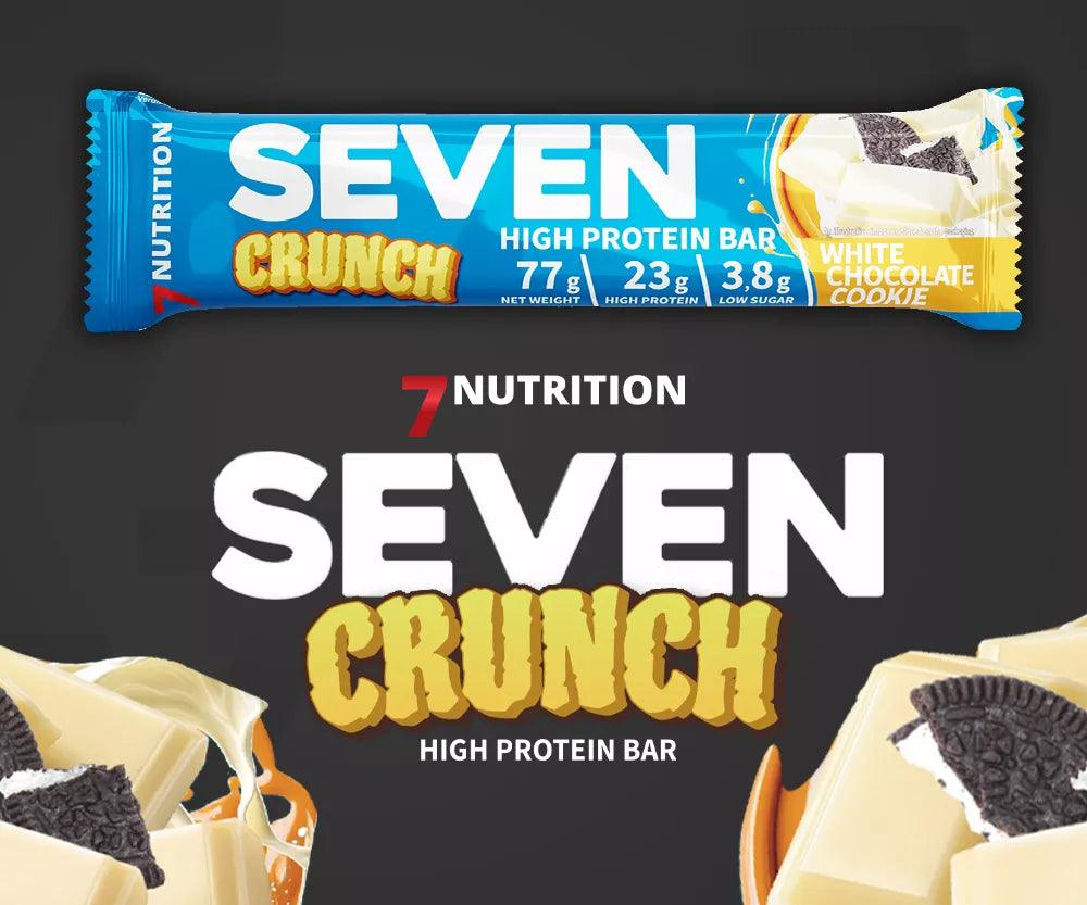 7NUTRITION SEVEN CRUNCH HIGH PROTEIN BAR 77g - trainings-booster.de