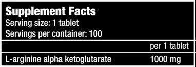 AAKG Tabletten 100 Stück 1000mg - trainings-booster.de