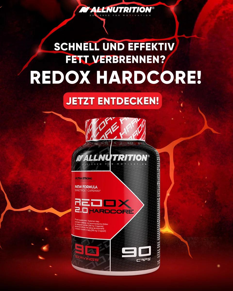 ALL NUTRTION® REDOX HARDCORE 2.0 FATBURNER 90 Kapseln - trainings-booster.de