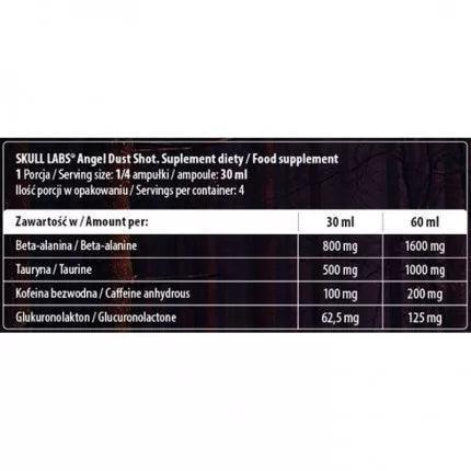 Angel*Dust Pre Workout Booster Shot 120ml - trainings-booster.de