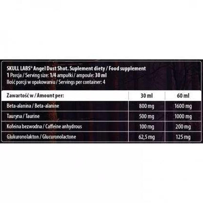 Angel*Dust Pre Workout Booster Shot 120ml - trainings-booster.de