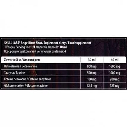 Angel*Dust Pre Workout Booster Shot 12x120ml - trainings-booster.de