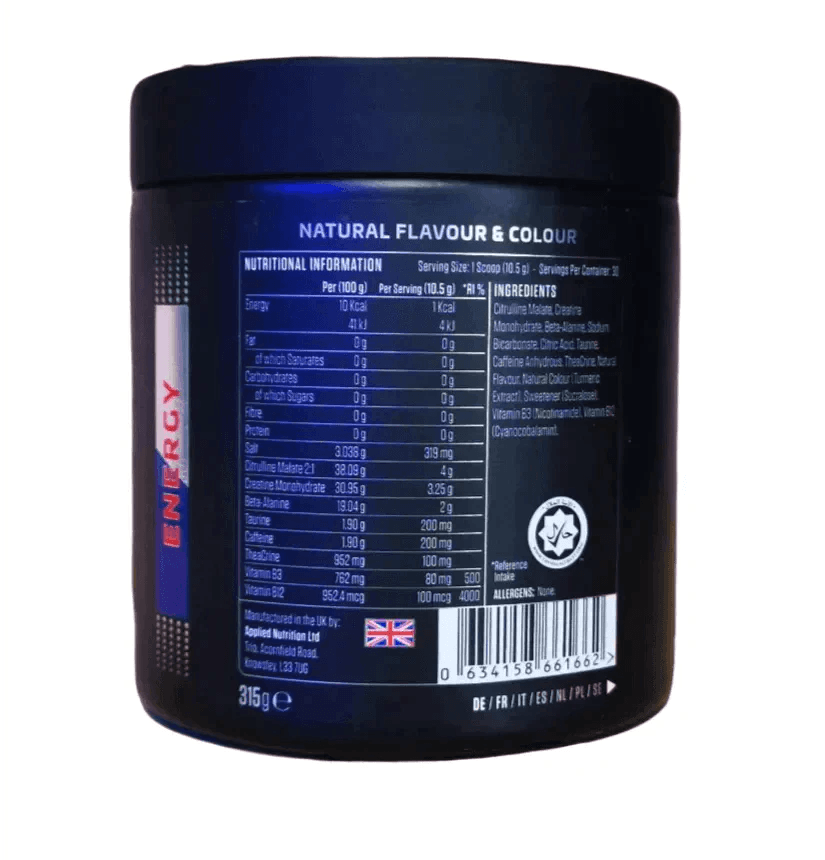 Applied Nutrition ABE Ultimate Pre Workout Booster 315g - trainings-booster.de