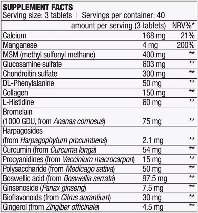 ARTHRO Forte Gelenkschutz 120 Tab. - trainings-booster.de