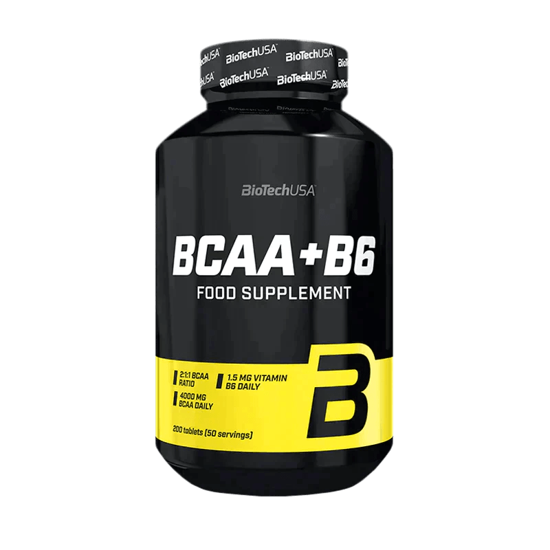 BCAA + B6 Tabletten 200 Stück - trainings-booster.de