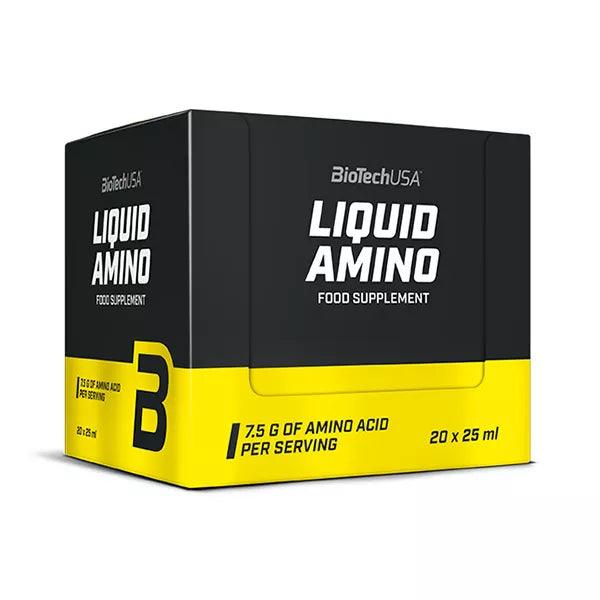 BioTech USA Liquid Amino - 20 x 25 ml - trainings-booster.de