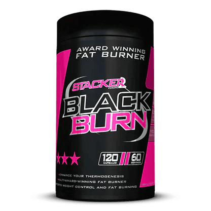 Black Burn von Stacker2 120 Kapseln - trainings-booster.de