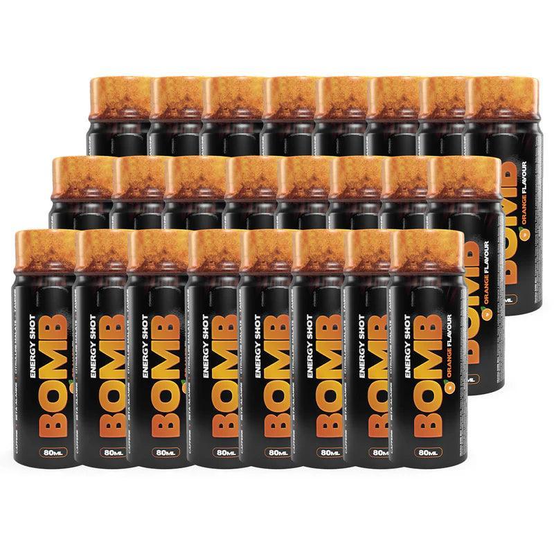 Bomb Energy Pre Workout Booster Shot 24x80ml - trainings-booster.de