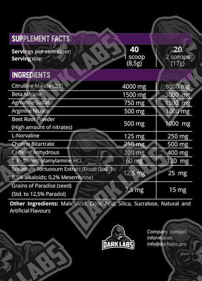 CRACK US Pre Workout Booster 340g - trainings-booster.de