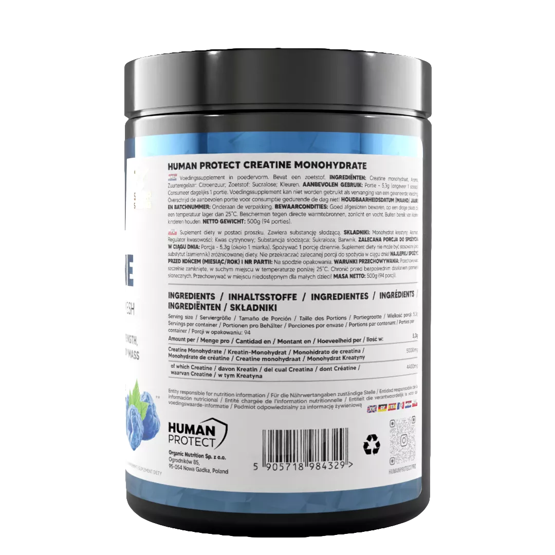 Creatine Monohydrate 500g mit Geschmack - trainings-booster.de