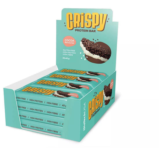 Crispy Protein Bar Proteinriegel 16x40g - trainings-booster.de