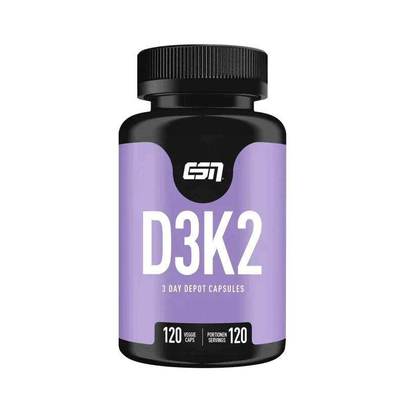 ESN Vitamin D3 + K2 120 Kapseln 5600i.e. - trainings-booster.de