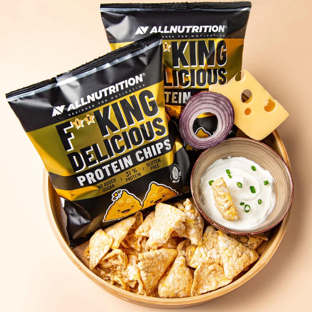 F**CKING Delicious Protein Chips 60g Cheese & Onion - trainings-booster.de