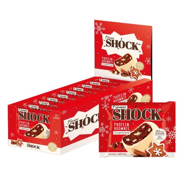 Fitness SHOCK® PROTEIN BROWNIE 10 x 50g