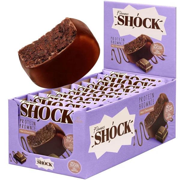 Fitness SHOCK® PROTEIN BROWNIE 10 x 50g