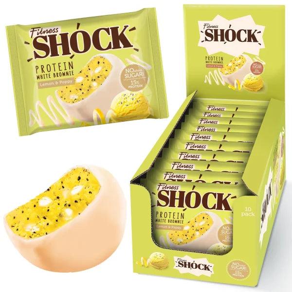 Fitness SHOCK® PROTEIN BROWNIE 10 x 50g