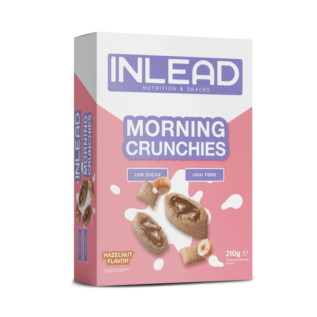 Inlead Morning Crunchies 210 g-Hazelnut Flavor