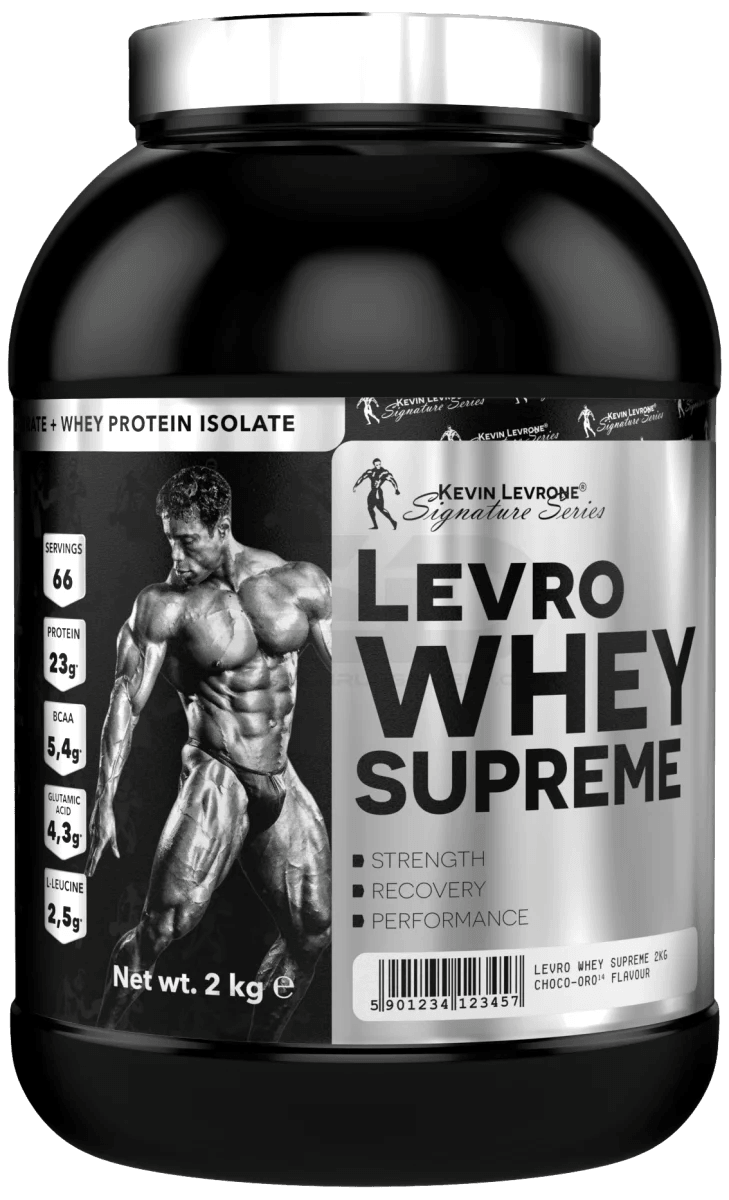 Kevin Levrone WHEY SUPREME Protein 2kg WPI + WPC - trainings-booster.de