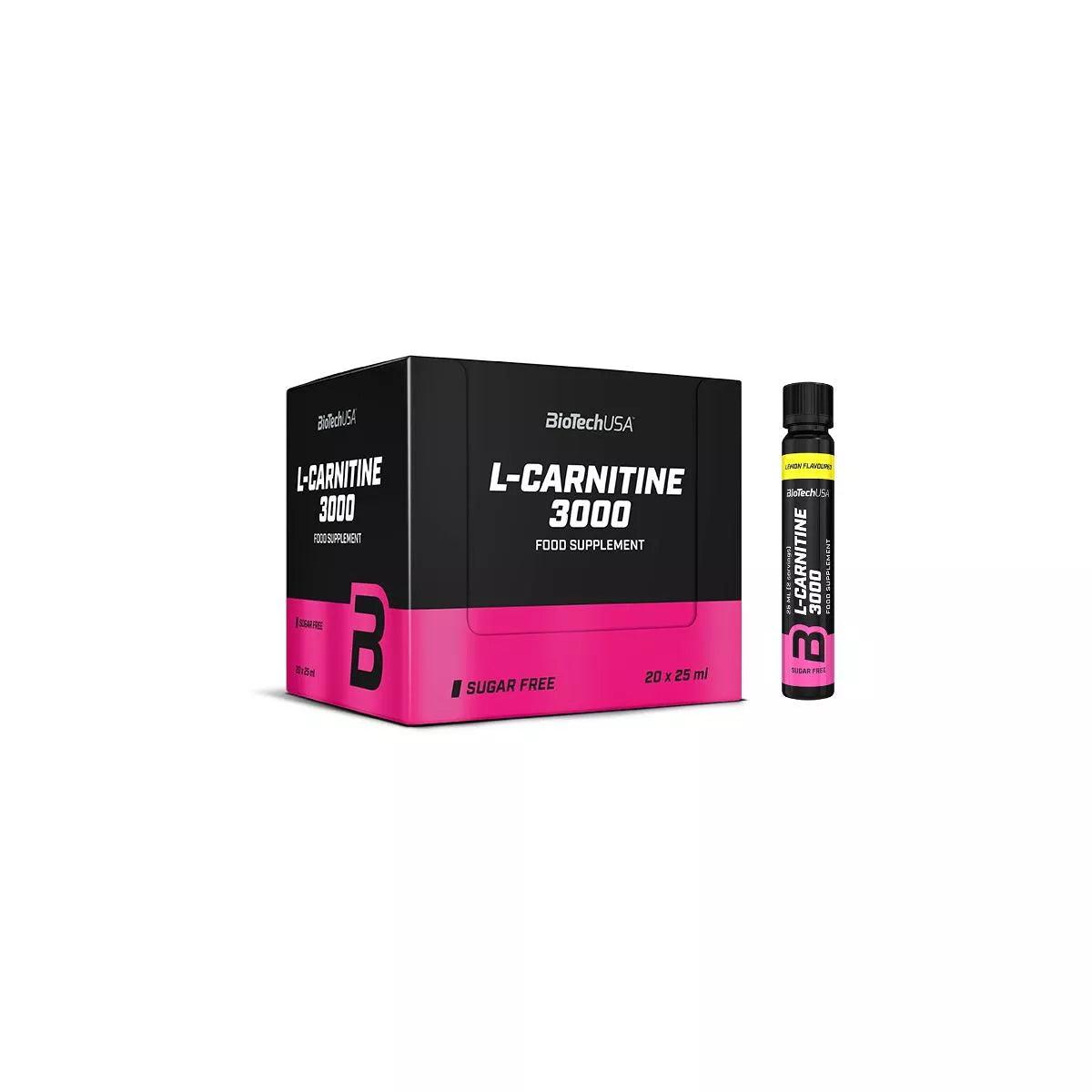 L’Carnitine Shot 3000mg 20x25ml - trainings-booster.de