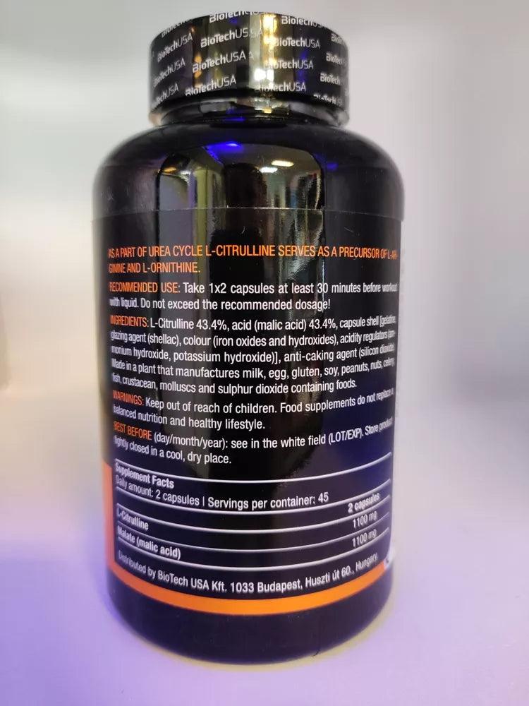 L-Citrulline 90 Kapseln - trainings-booster.de