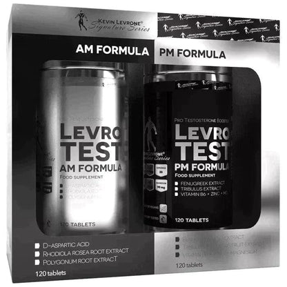 Levro-Test T-Boost 2x120 Tabs. AM/PM Formular - trainings-booster.de