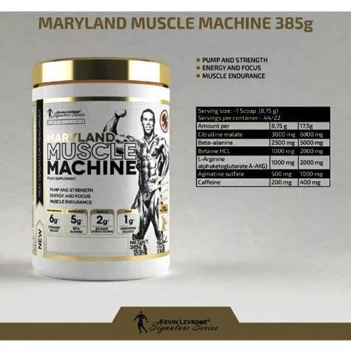 MARYLAND Muscle Machine US Version Pump Booster 385g - trainings-booster.de