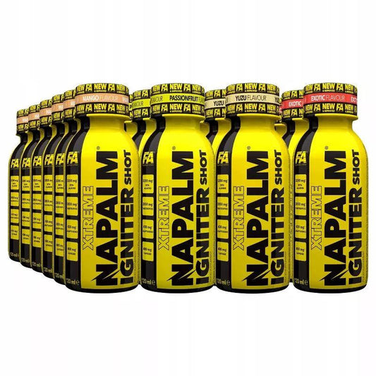 Napalm Pre Workout Booster Shot 12x120ml - trainings-booster.de