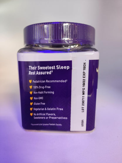 Natrol Kids Sleep Support - 1 mg - Beere - 60 Gummies - trainings-booster.de