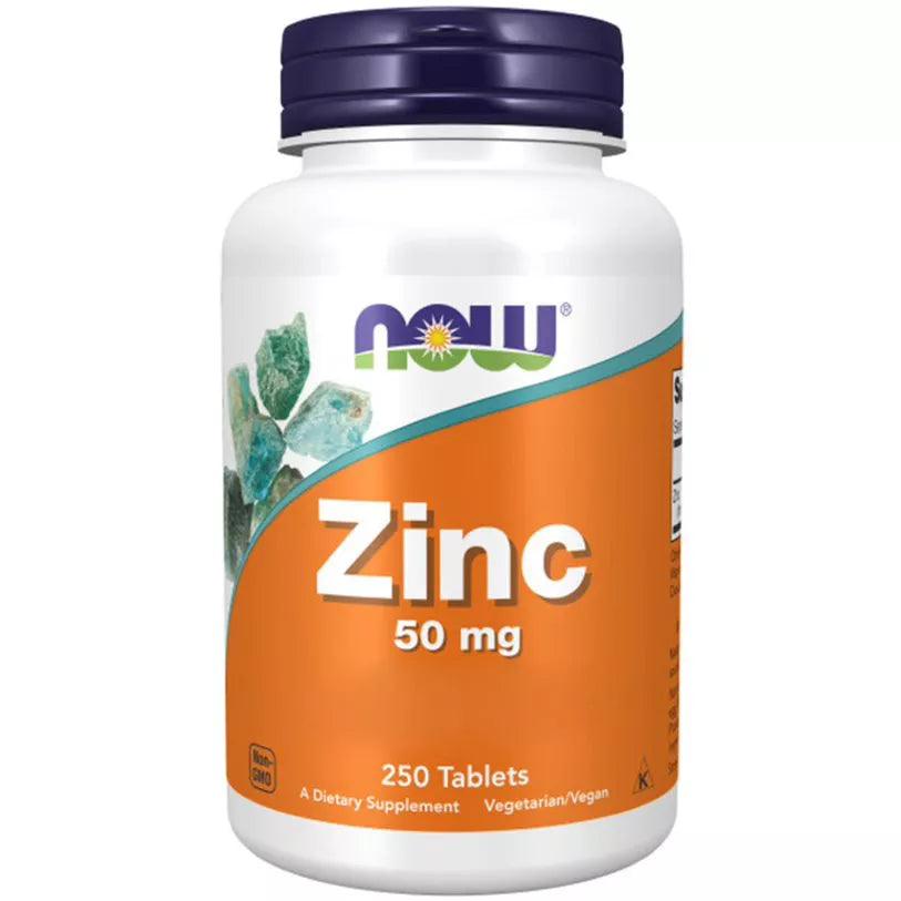 NOW Foods Zinc 250 Tabletten a´50mg - trainings-booster.de