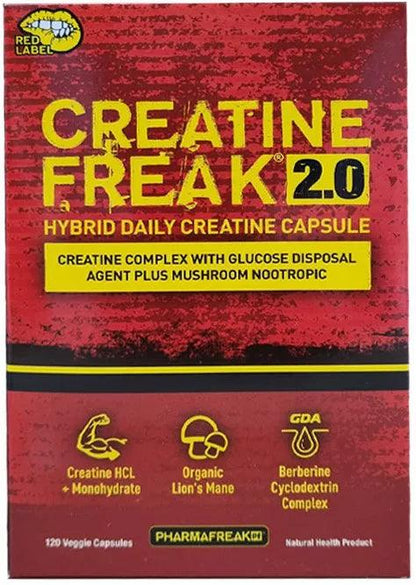 PF CREATINE FREAK - 120 CAPS - trainings-booster.de