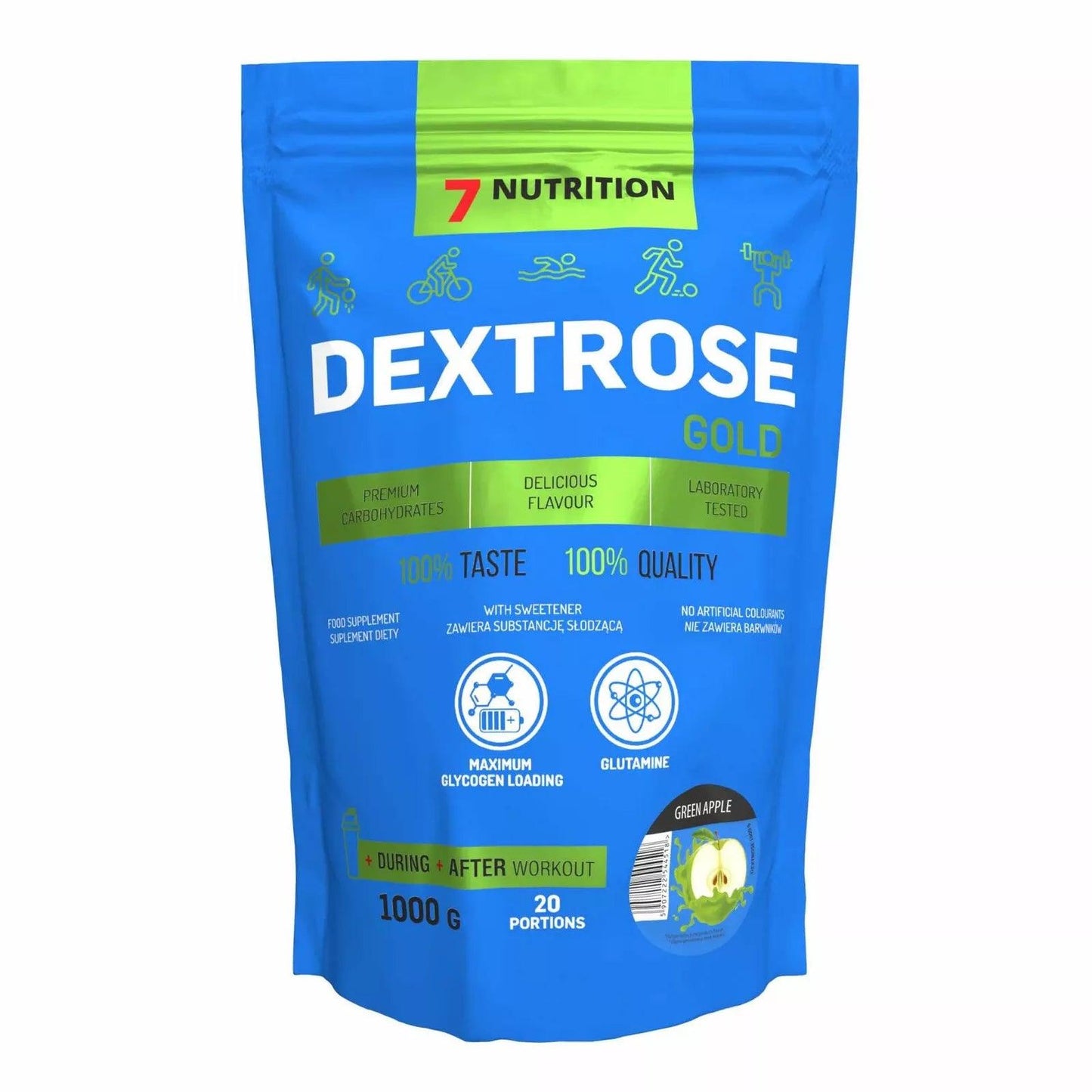 7NUTRITION DEXTROSE GOLD 1000G