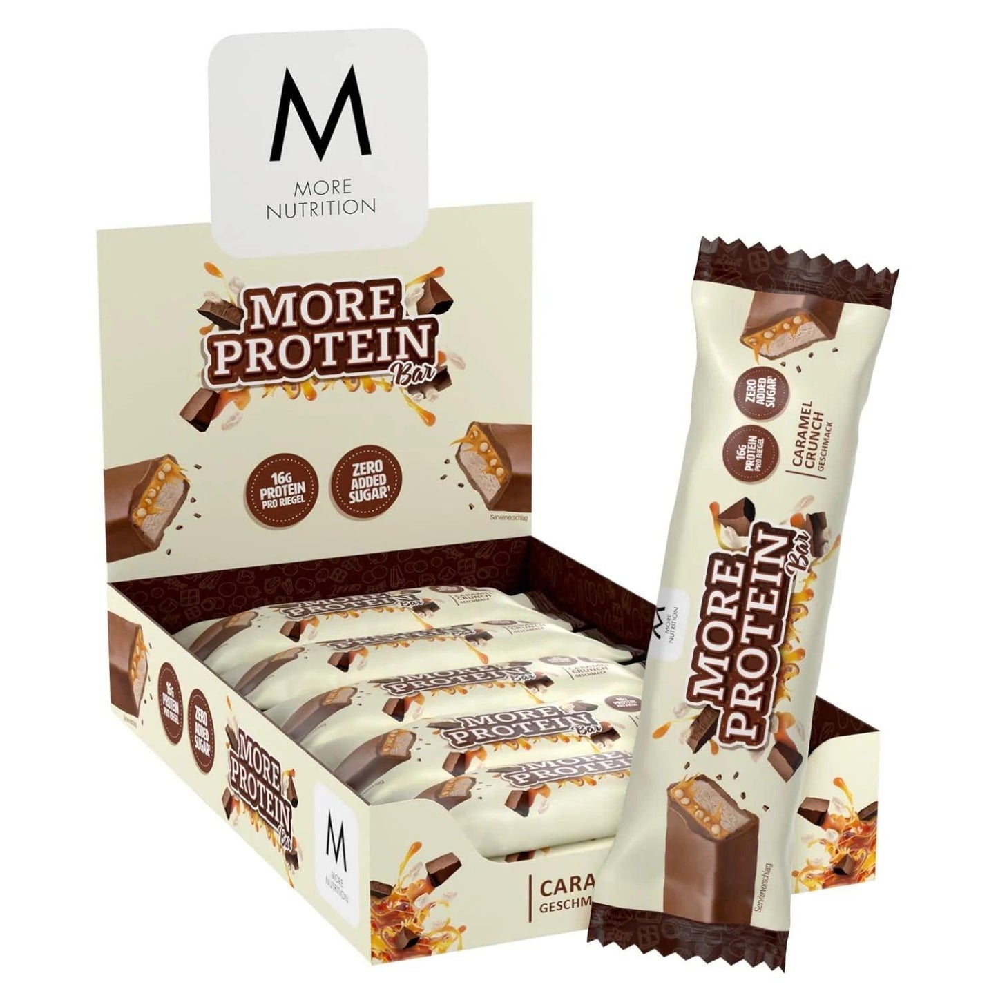 MORE PROTEIN BAR BOX, 10 RIEGEL