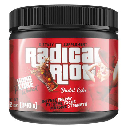 Radical Riot V3 Hardcore Version Pre Workout 340g - trainings-booster.de