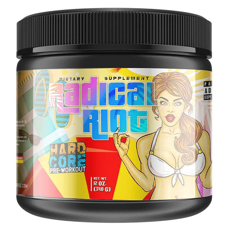 Radical Riot V3 Hardcore Version Pre Workout 340g - trainings-booster.de