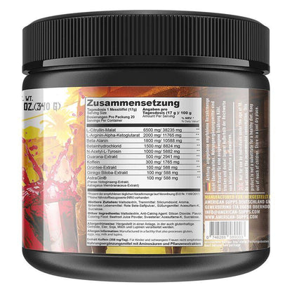 Radical Riot V3 Hardcore Version Pre Workout 340g - trainings-booster.de