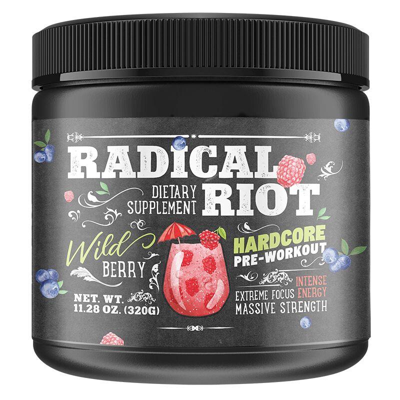 Radical Riot V3 Hardcore Version Pre Workout 340g - trainings-booster.de