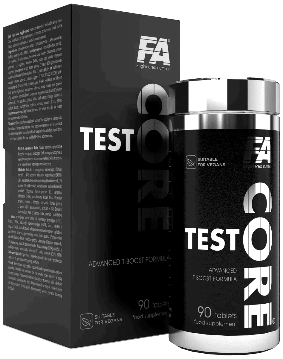 Test Core Test-Booster 90 Tabs. - MHD 12.2024 - trainings-booster.de