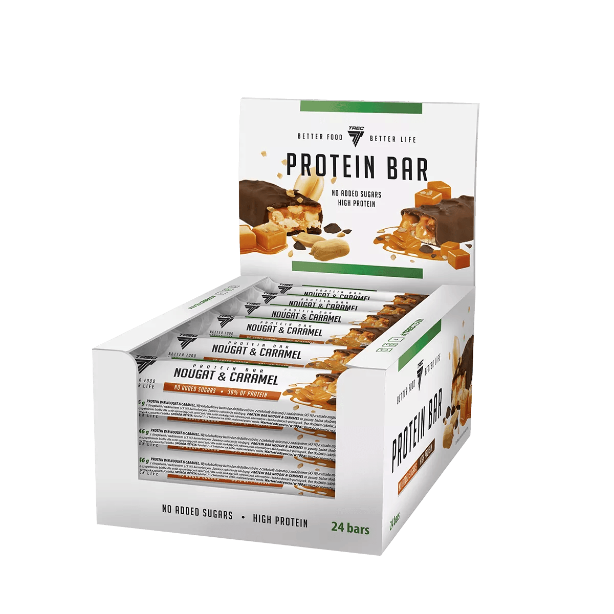 Trec Nutrition High Protein Bar 1x46g-49g - trainings-booster.de