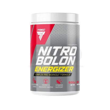 TREC® NITROBOLON ENERGIZER 600g TROPICAL - trainings-booster.de