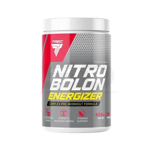 TREC® NITROBOLON ENERGIZER 600g TROPICAL - trainings-booster.de