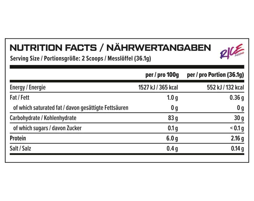 VAST® INSTANT RICE PUDDING COMPLEX CARBS 900g - trainings-booster.de