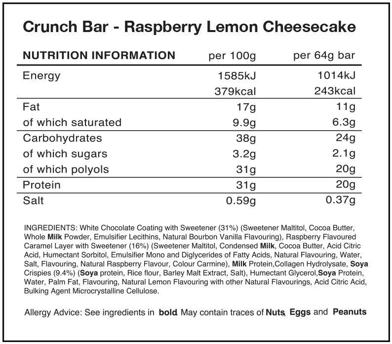 Warrior Crunch Bar 64g