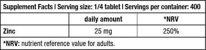 Zinc + Chelate - 60 Tabletten - trainings-booster.de